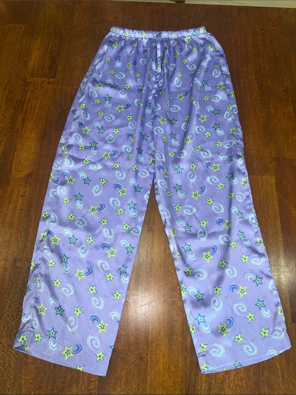 Y2K Xhilaration Kids Purple Star & Moon Pajama Set size L 12